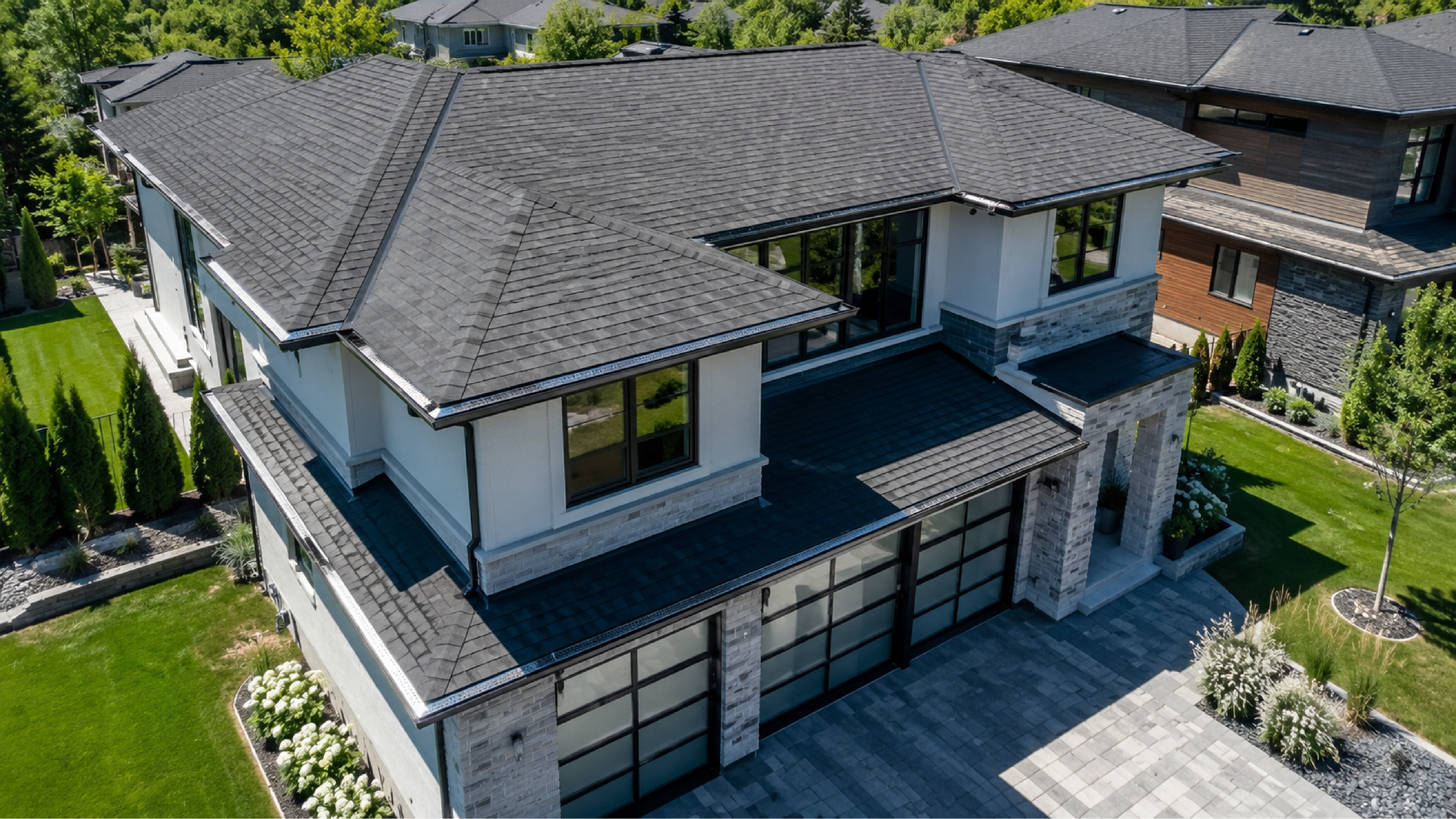 Modern home exterior